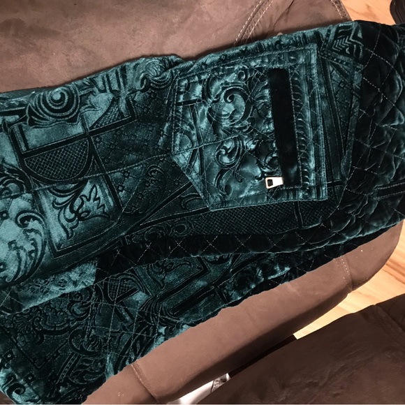 BALMAIN FABERGE RUNWAY VELVET PANTS FR 38 US 6 - Picture 13 of 15